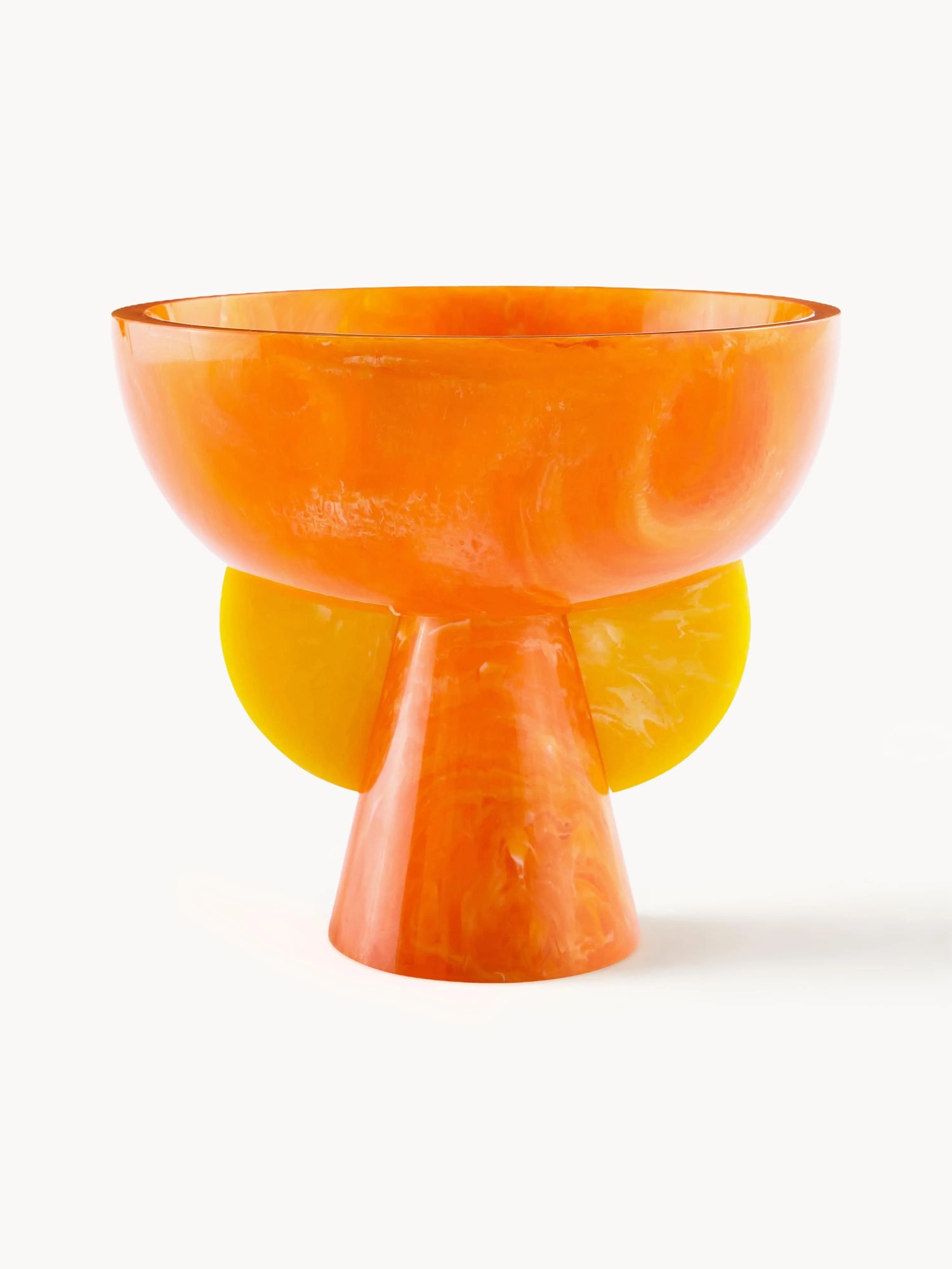 Ručne vyrobená dekoračná miska's mramorovým vzhľadom Como