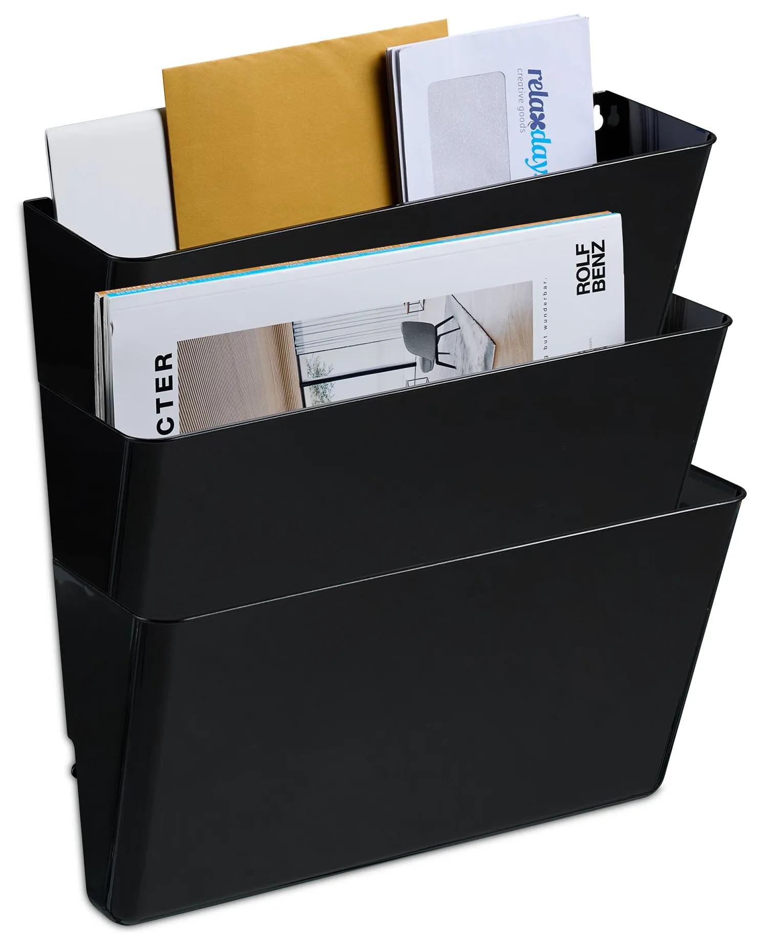 Nástenná sada držiakov na časopisy, 3 ks RD48473