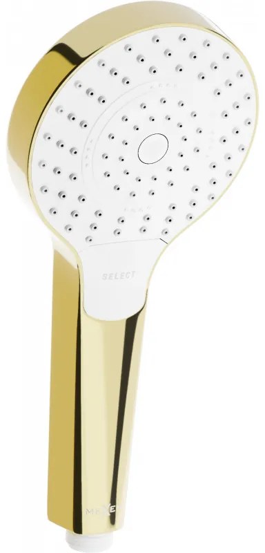 Mexen príslušenstvo - hlavica ručnej sprchy Oval R-05, 3-funkcie, zlatá, 79505-50