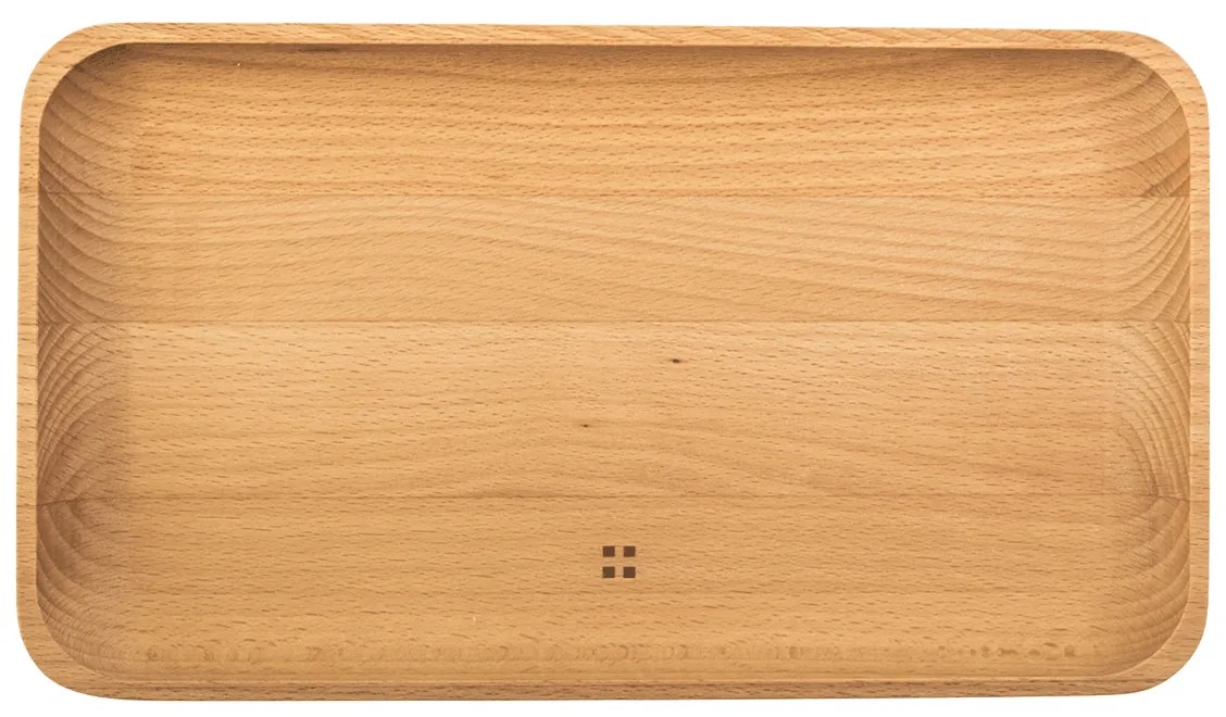 Drevený podnos veľký 30 x 17,5 cm - Flow - 593015