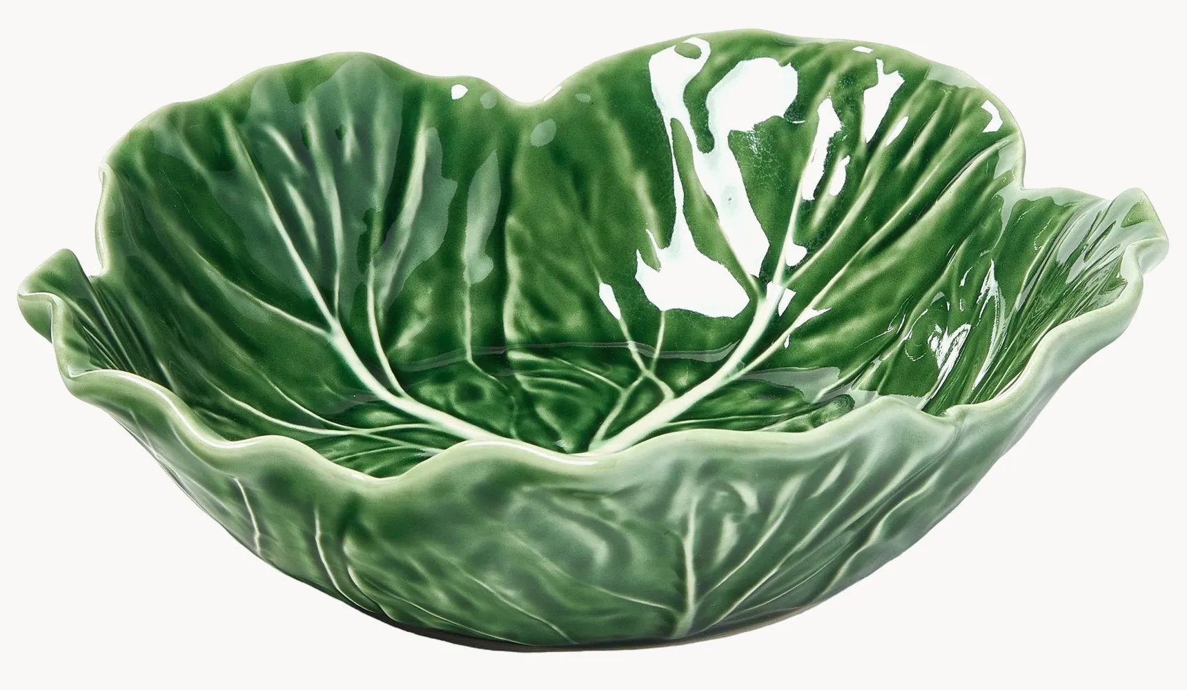 Ručne maľované misky Cabbage, 2 ks