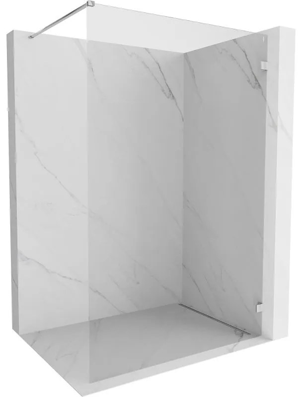 Mexen Lunar sprchová stena pravá 50 x 200 cm, 8mm číre sklo, chrómová, 830-050-000-01-00-P