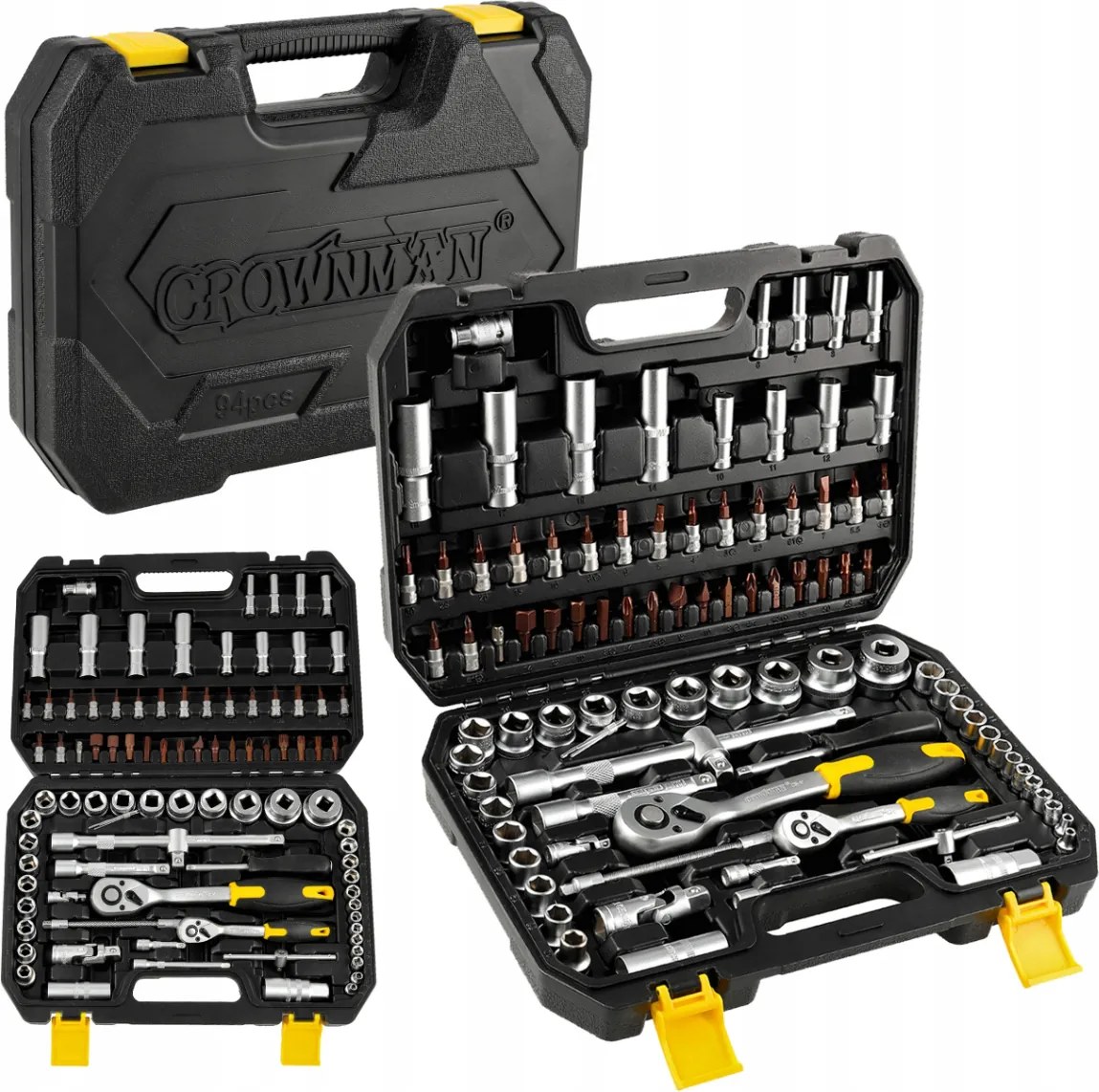 CROWNMAN Box na náradie 94 položiek