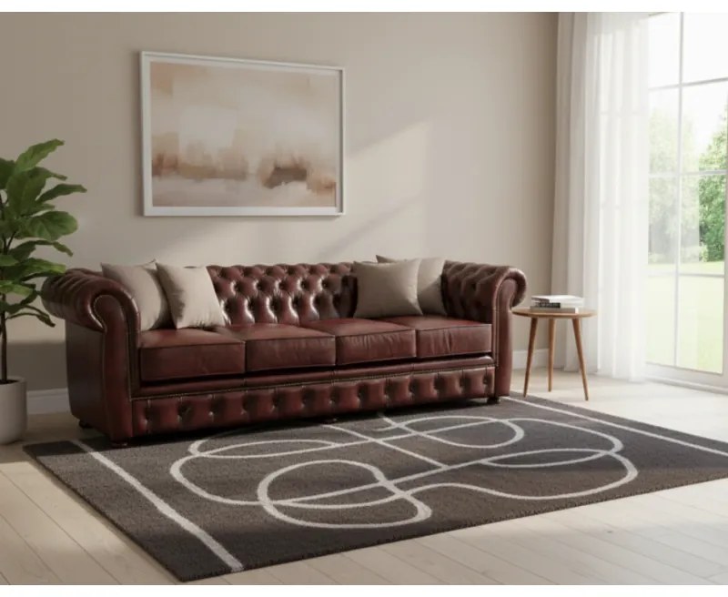 Koberec MKUZE 160x230 cm z pravej vlny