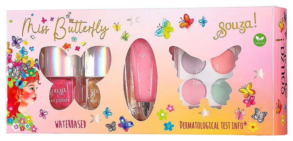 Souza! - Detská mejkap súprava - Butterfly