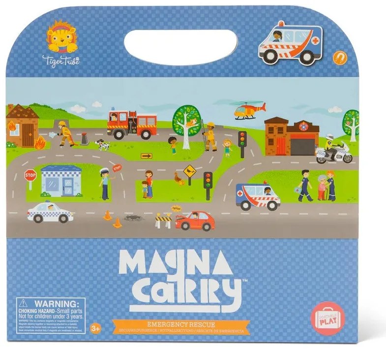 Magnetická hra Tiger Tribe Magna Carry - Život záchranárov