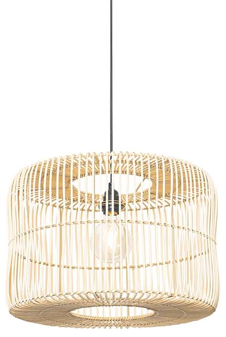 Orientálny závesný luster ratan 45 cm - Maud