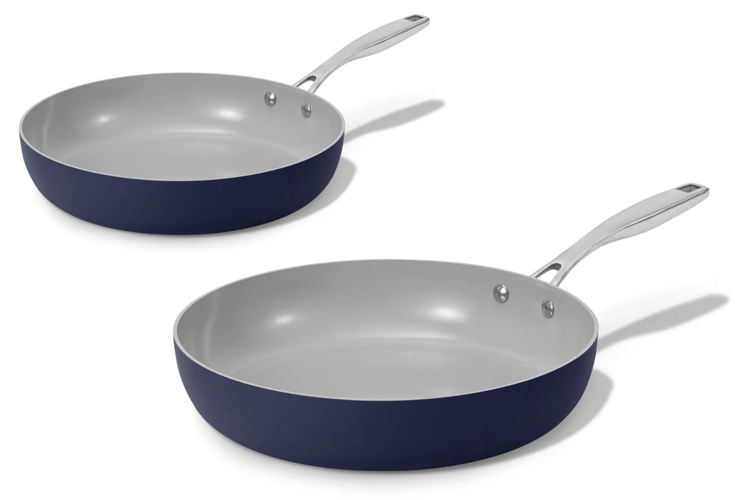 Elmich Základná sada keramických panvíc Vital tmavo modrá, 2 ks