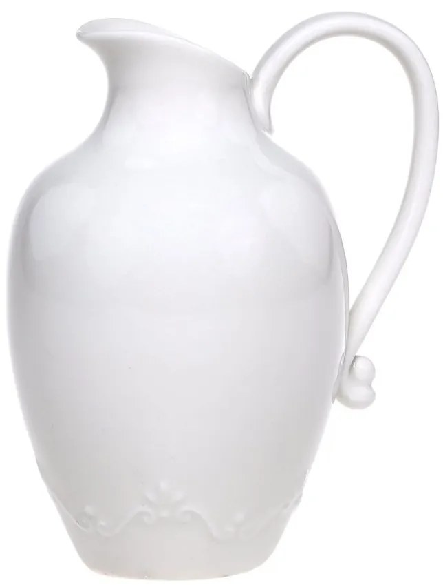 Porcelánový džbán s čipkou Provence lace - 17cm / 640 ml Porcelánový džbán s čipkou Provence lace - 17cm / 640 ml