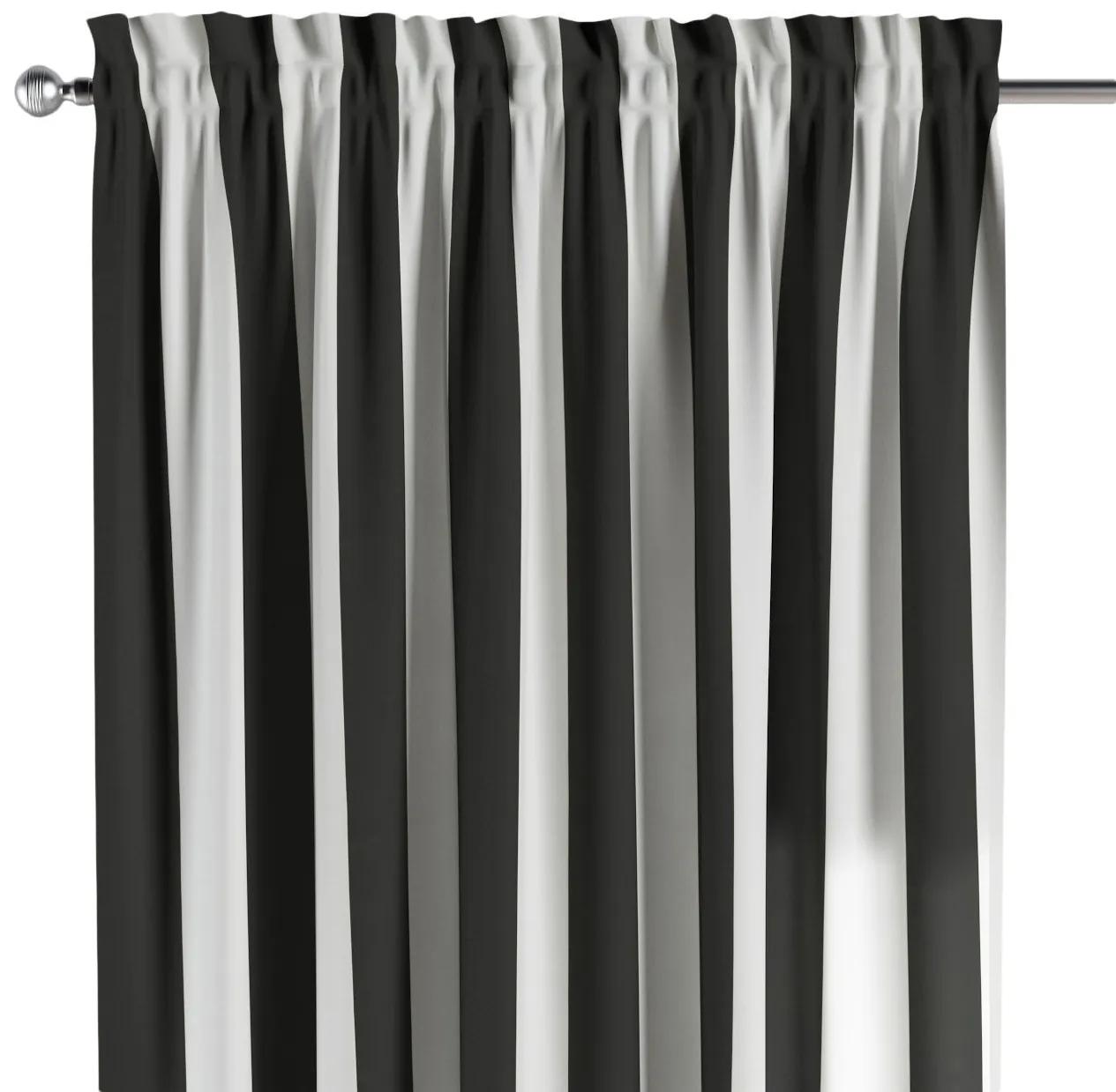 Záves s tunelom a volánom