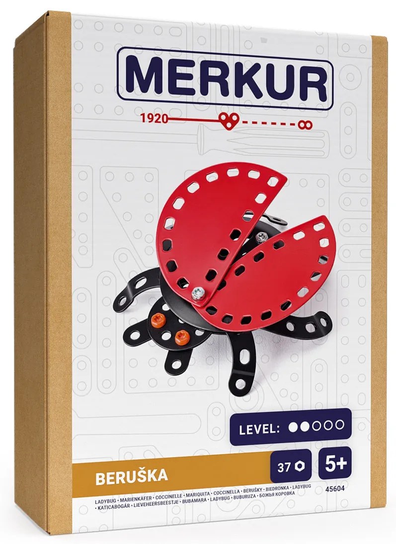 Merkur - Chrobáčiky - Lienka - 37 ks