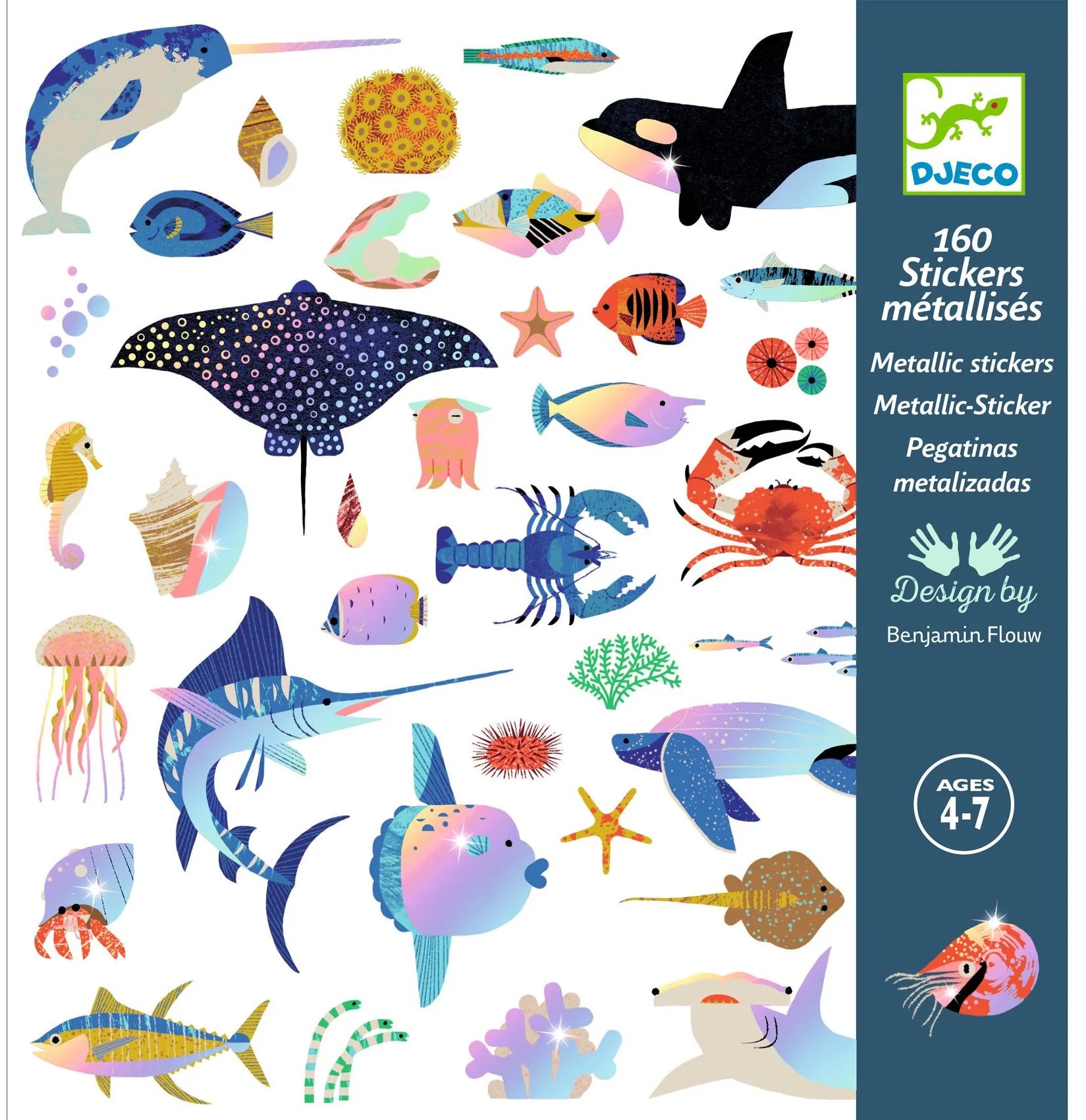 Samolepky - Život v mori