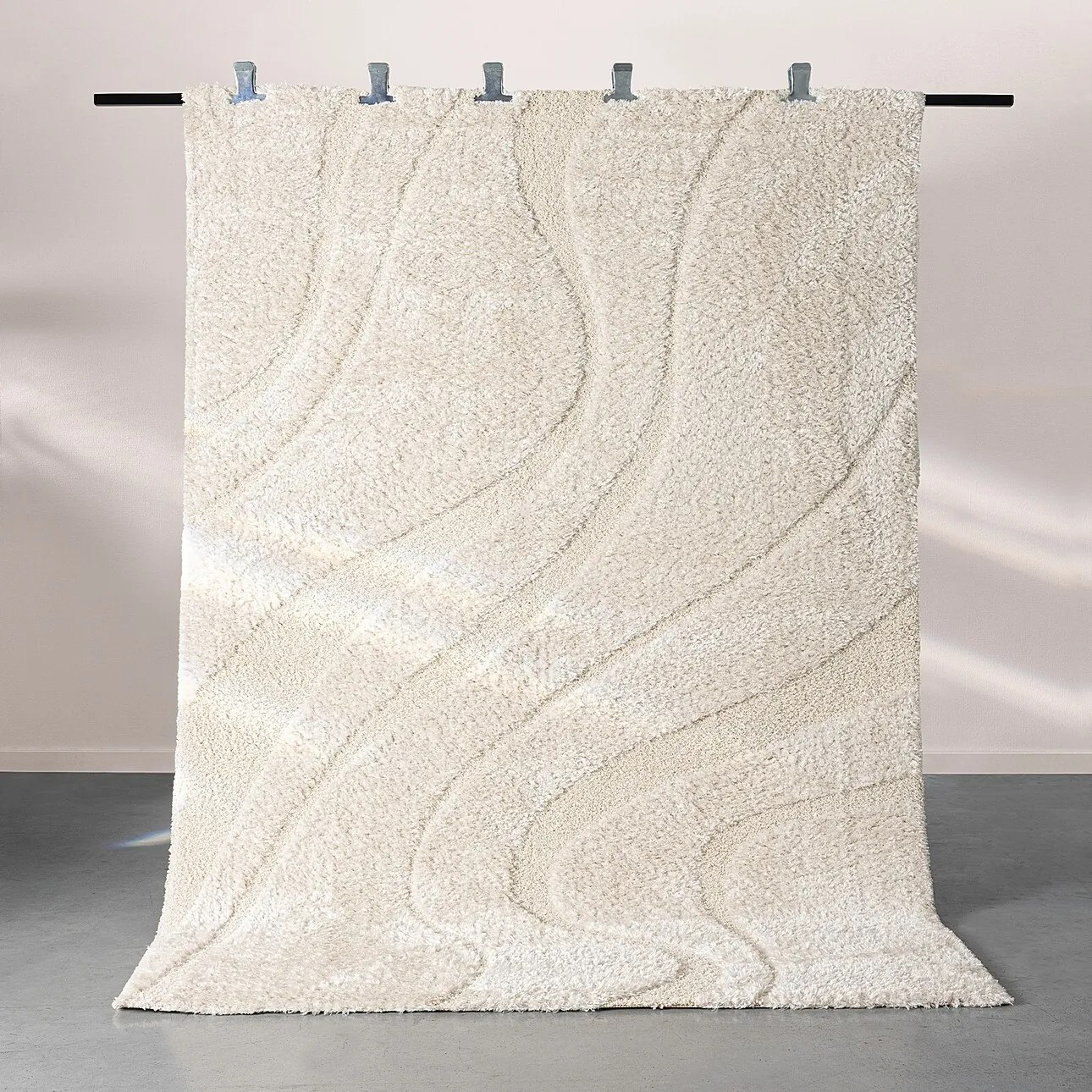 Koberec Wave ivory 200x290 cm