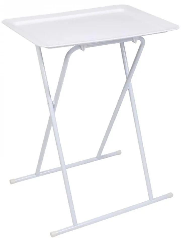 Bočný stolík Home deco factory HD6609, biely