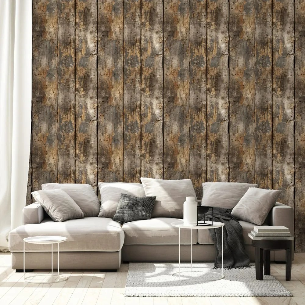 Fototapeta rustikálne drevené dosky