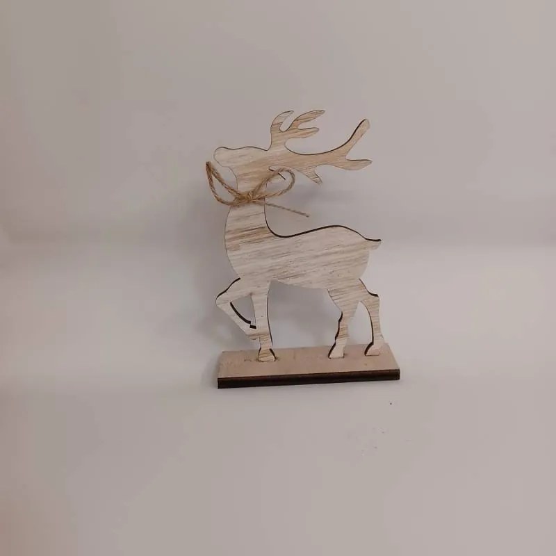 DECOLED Dekorácia, jeleň, 10,5 x 3,5 x 15,2 cm