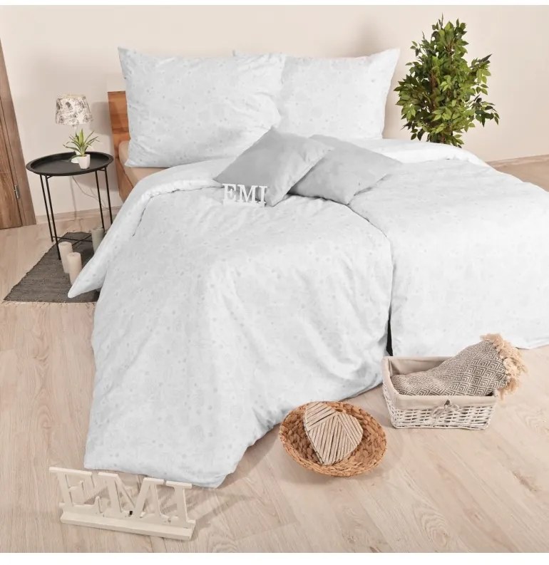 Obliečky bavlnené Sea sivé EMI