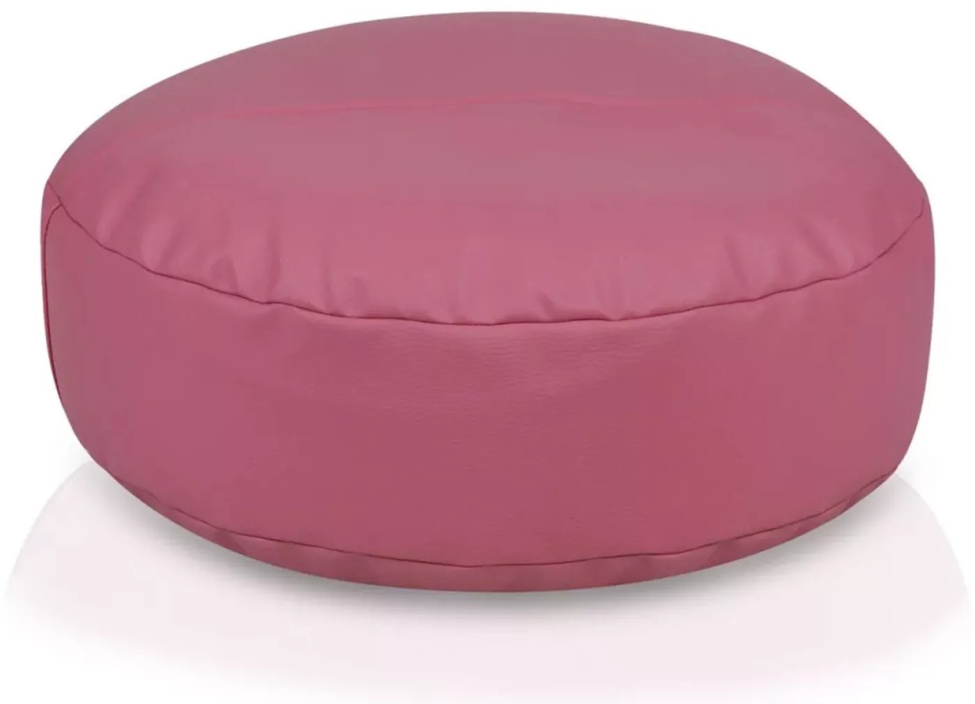 INTERMEDIC SK - Sedací vak 47x15 cm z ekokože | podnožka, podsedák, doplnkové sedenie Farba: E05 - Ružová(ekokoža)