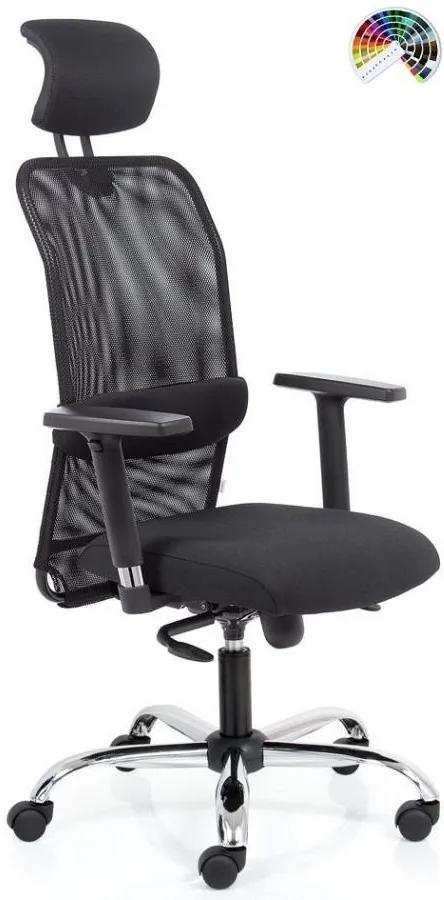 PEŠKA Kancelárska stolička TECHNO čalúnenie BOMBAY