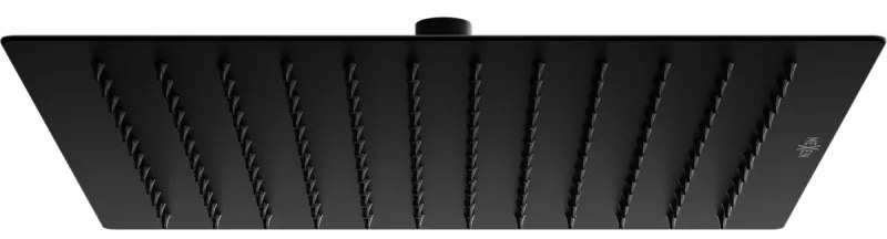 Mexen Sprchová hlavica Slim nerezová 30 x 30 cm, čierna, 79130-70