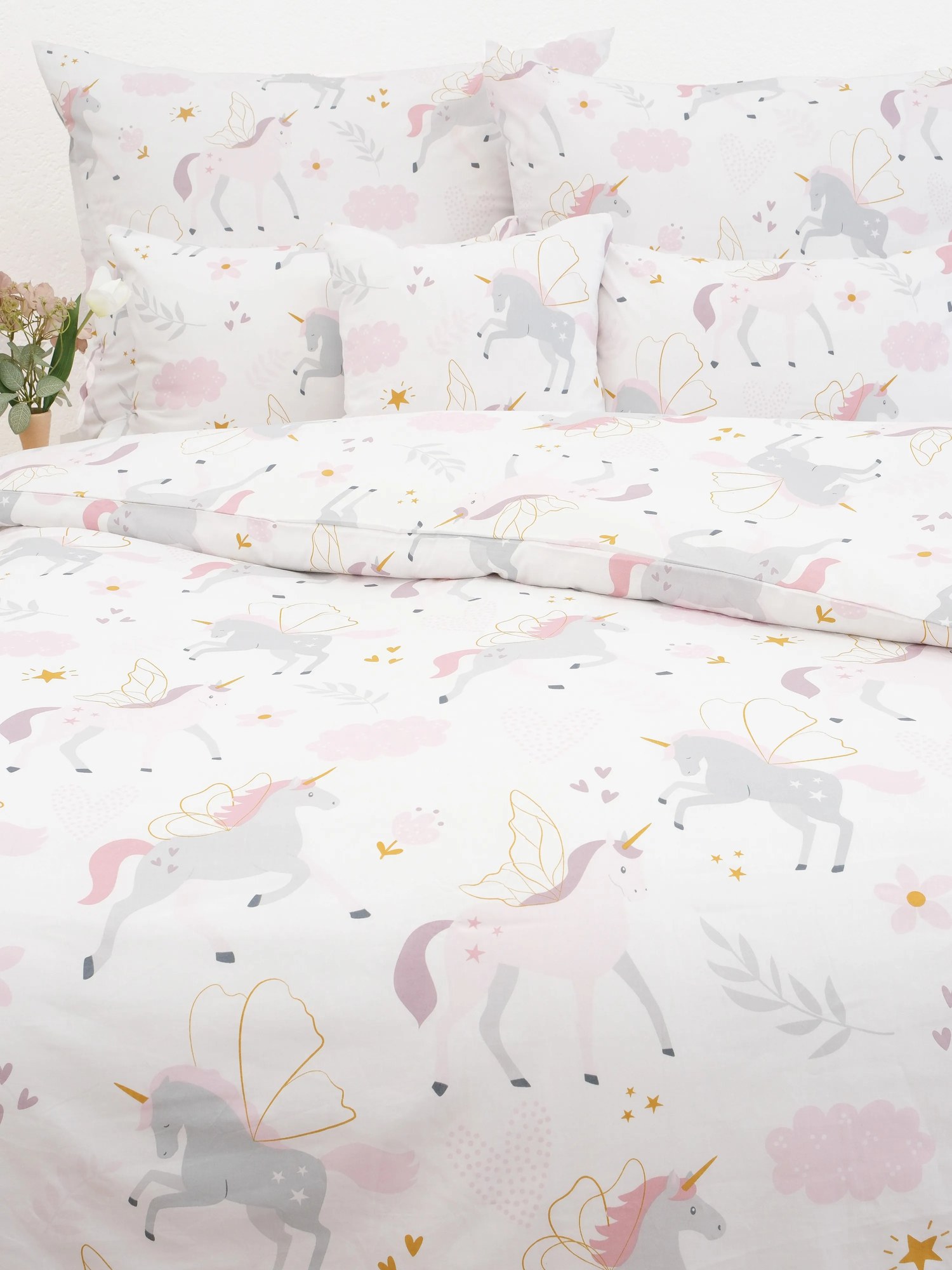 Bavlnené obliečky Renforcé – Unicorn