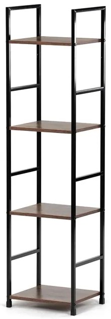 BONTEC Regál, mdf, hnedá, GD-214 OAK Farba: Hnedá