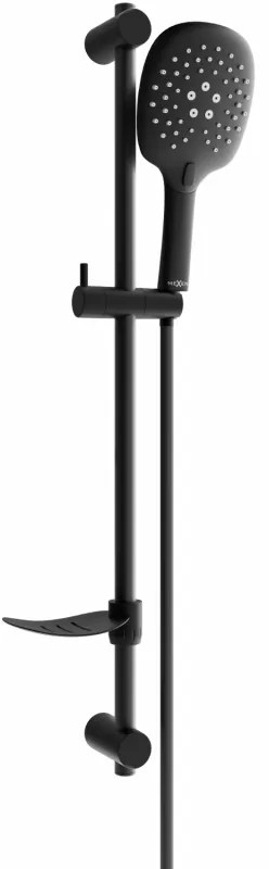 Mexen sprchový set DF22, čierna, 785224582-70
