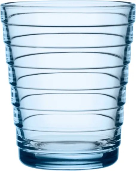 Poháre Aino Aalto 0,22l, 2ks, modré aqua