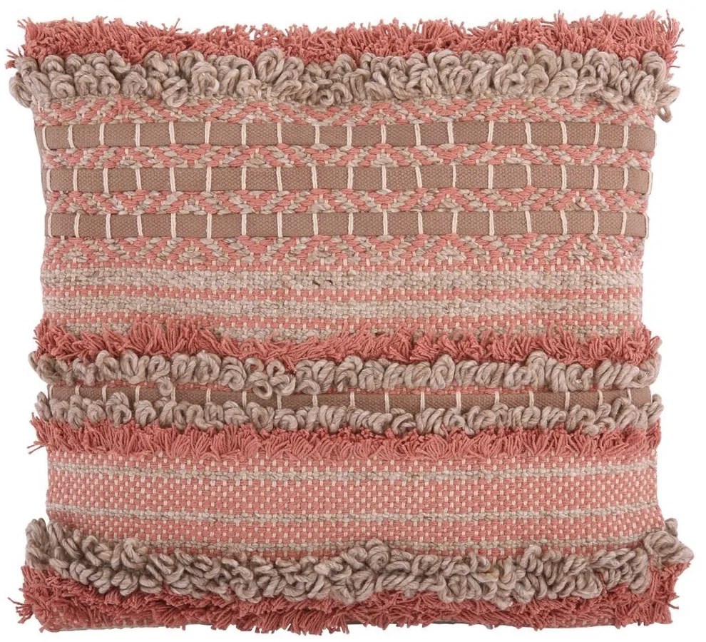 Oranžový vankúš s výplňou Valentina - 45*45 cm