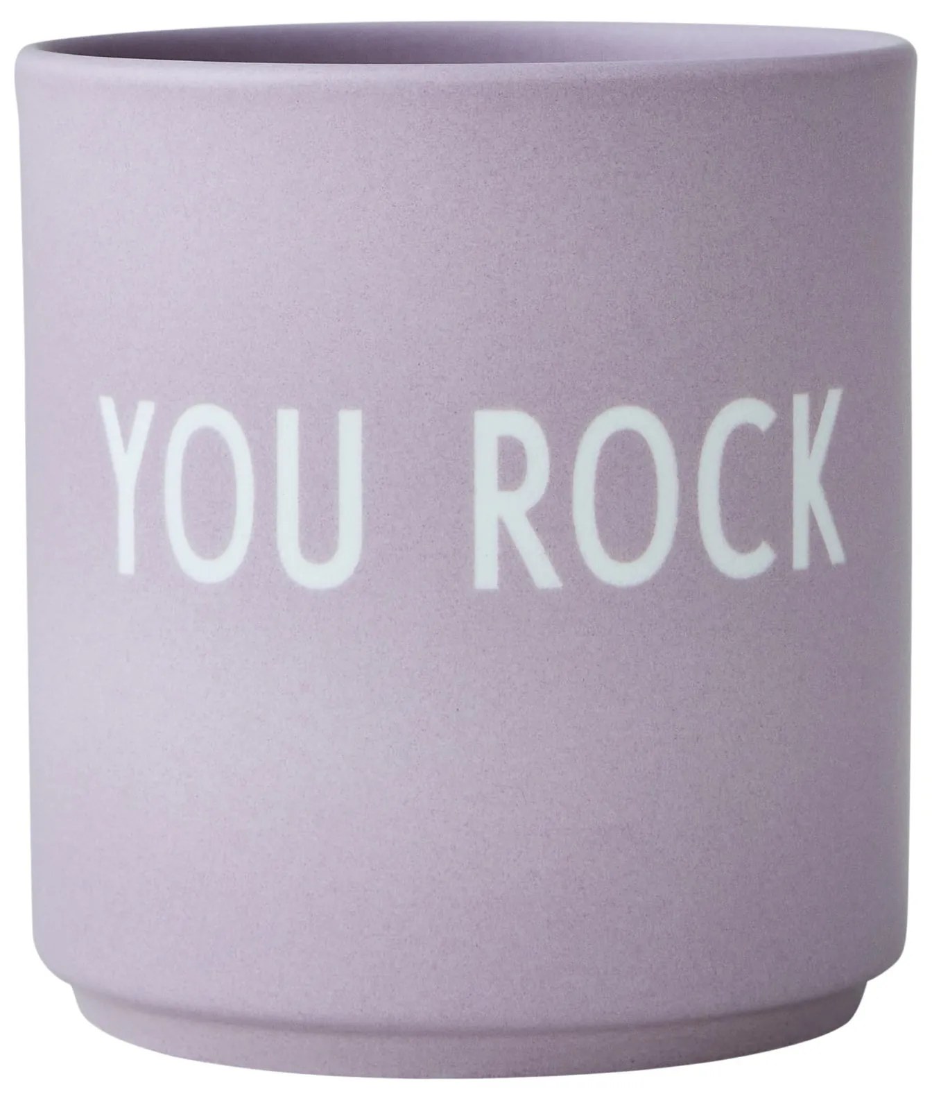 DESIGN LETTERS Porcelánový hrnček You Rock Lavender 300 ml