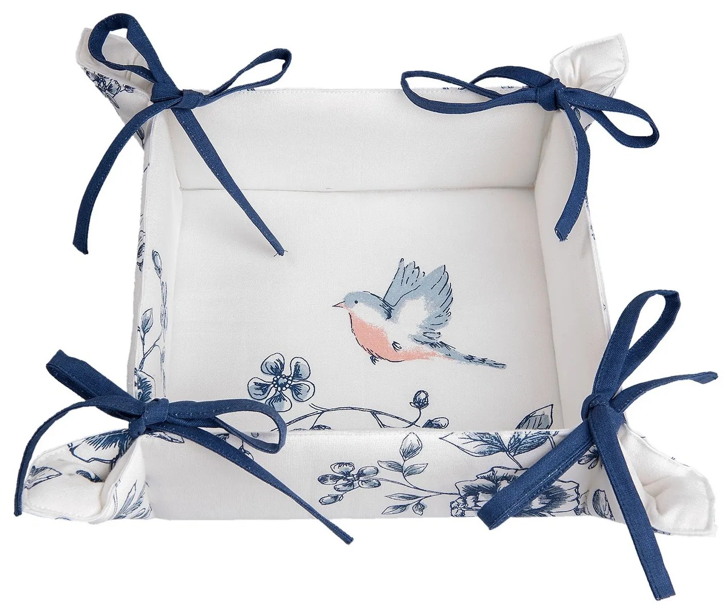 Textilné košíček na pečivo Early Bird - 35 * 35 cm Textilné košíček na pečivo Early Bird - 35 * 35 cm