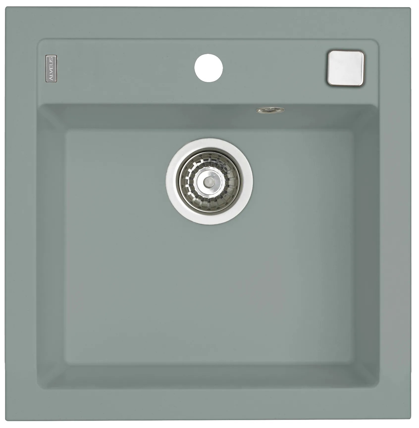 ALVEUS CZ FORMIC 20/81 Beton (520x510mm)+pop-up sifon F