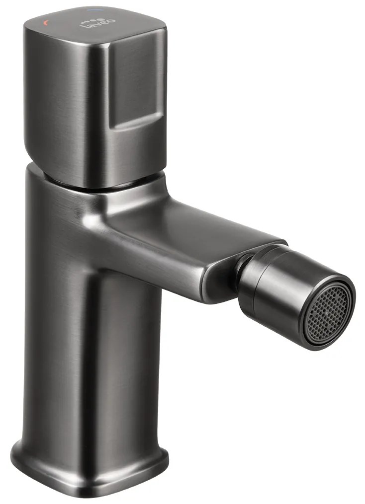 Laveo Tores, stojanková bidetová batéria h-146, grafitová, LAV-BVT_932D