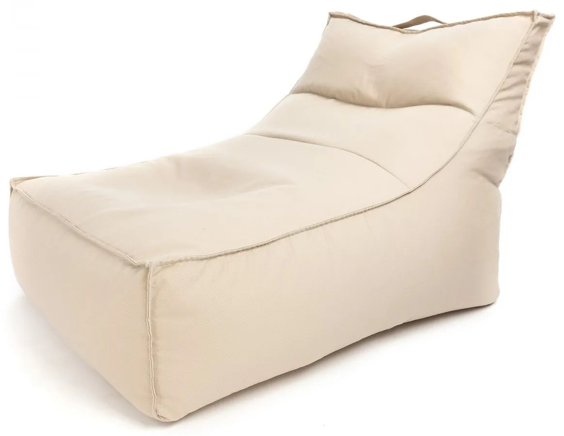 Sedací vak Leone Kanaria | Pohodlný vonkajší nábytok Farba: K7004 - béžový
