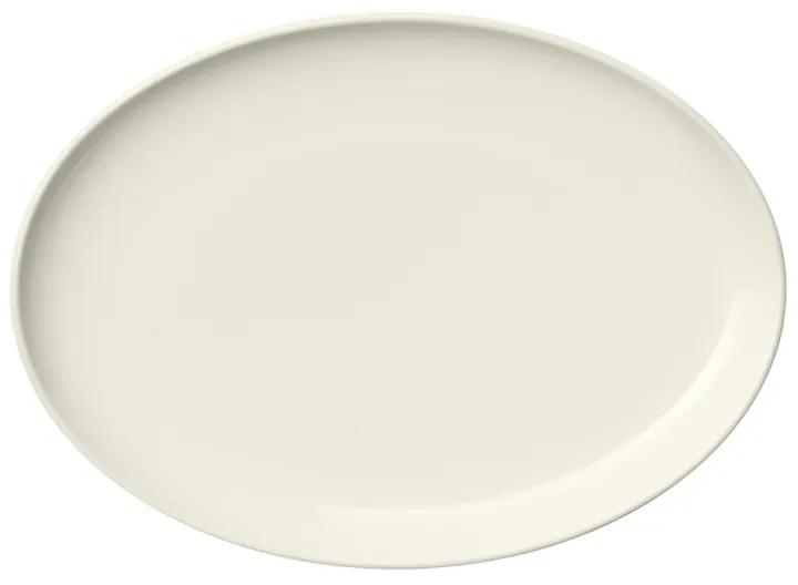 Oválny tanier Essence 25cm, biely