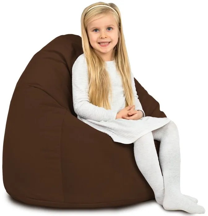 Sedací vak BAG Sako L Plyš Farba: 4. hnedý