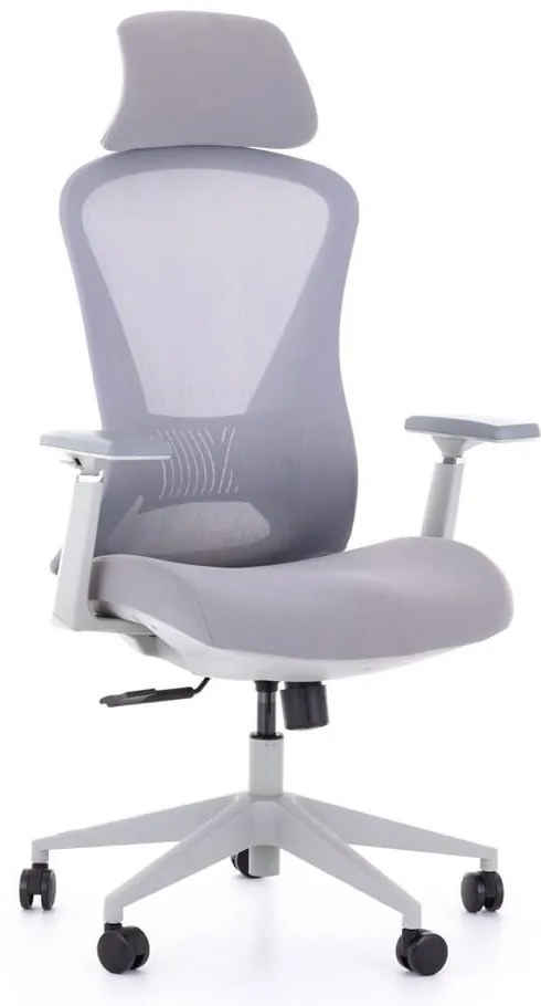 Kancelárska stolička Renato II, sivá