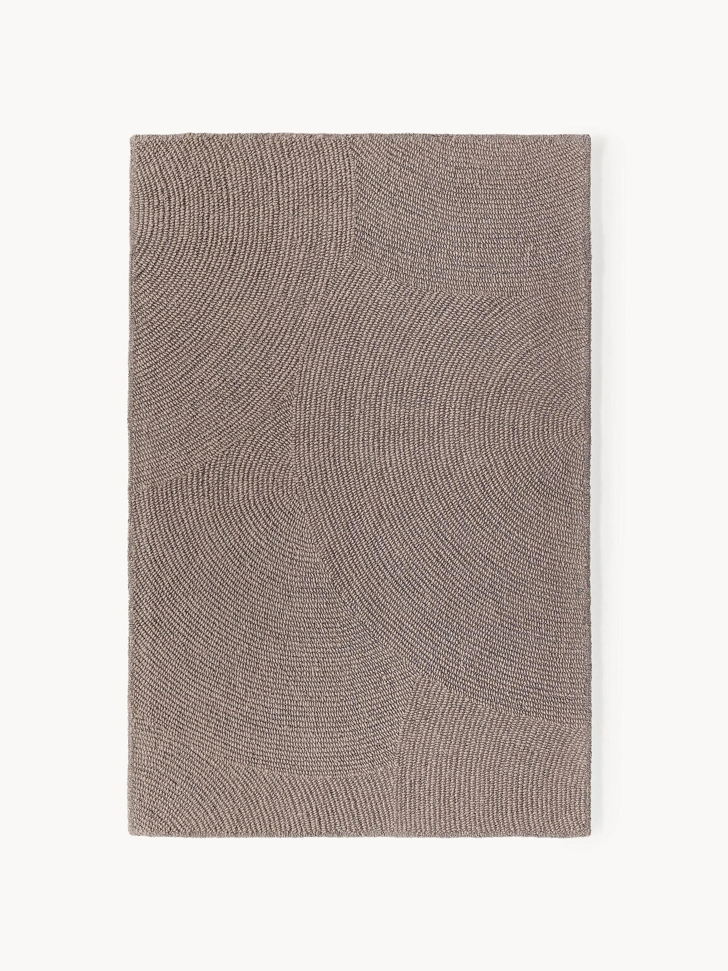 Ručne tuftovaný vlnený koberec's krátkym vlasom Eleni