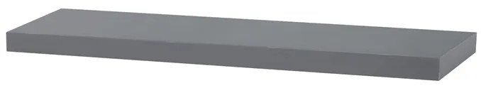 BONTEC Polička, mdf, čierna, P-005 BK Farba: Šedá
