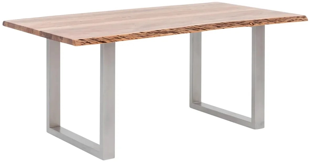 furniture-nabytek.cz - Masívny jedálenský stôl Bullwer z akácie, lakovaný, hnedý – 230×100 cm