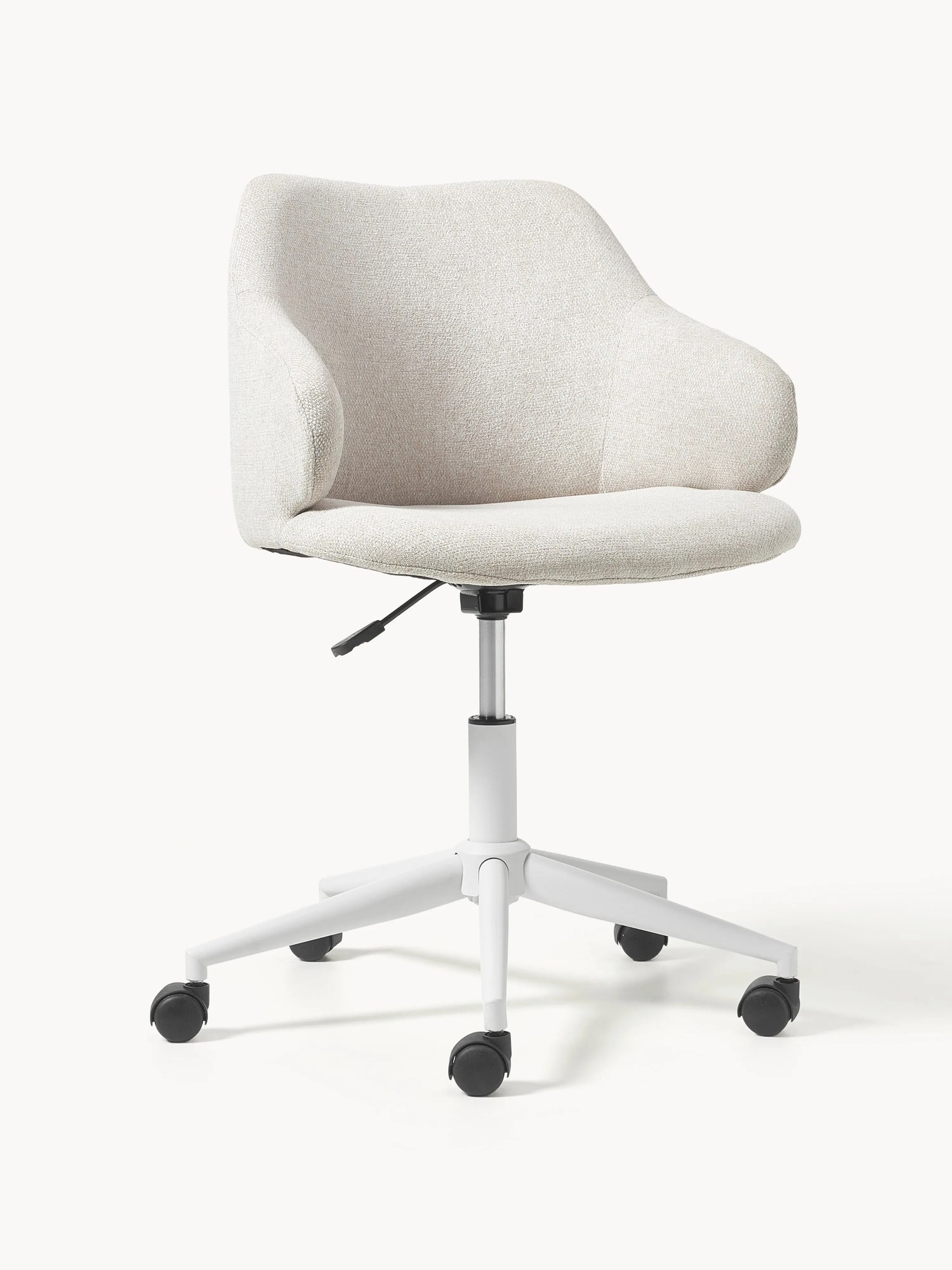 Čalúnená kancelárska stolička Einara, výškovo nastaviteľná