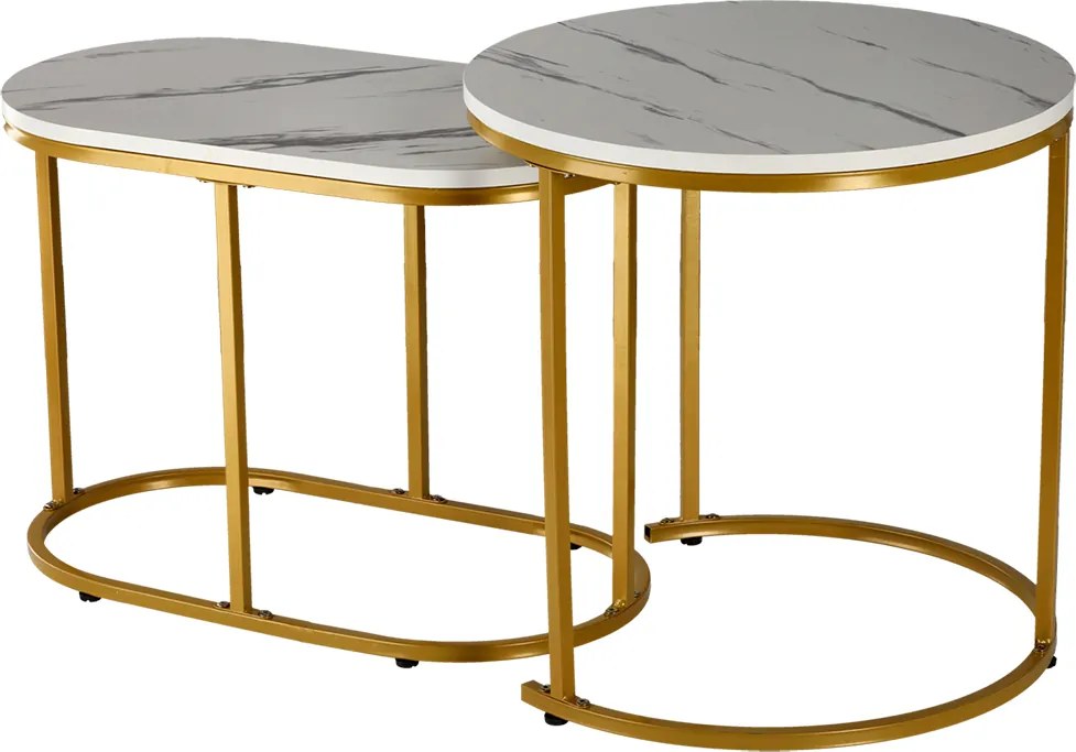 CH Konferenčné stolíky Cony - biela