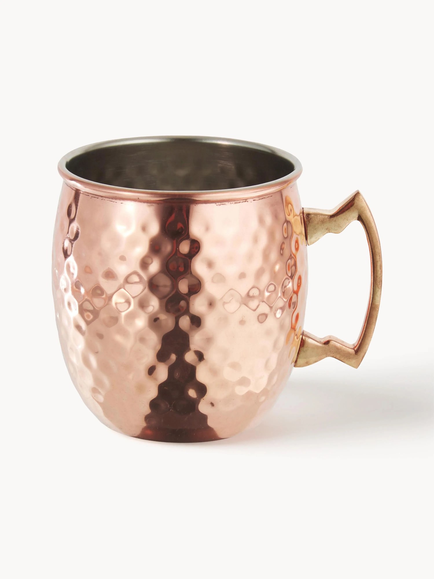 Hrnček na Moscow Mule's tepaným povrchom Hammered