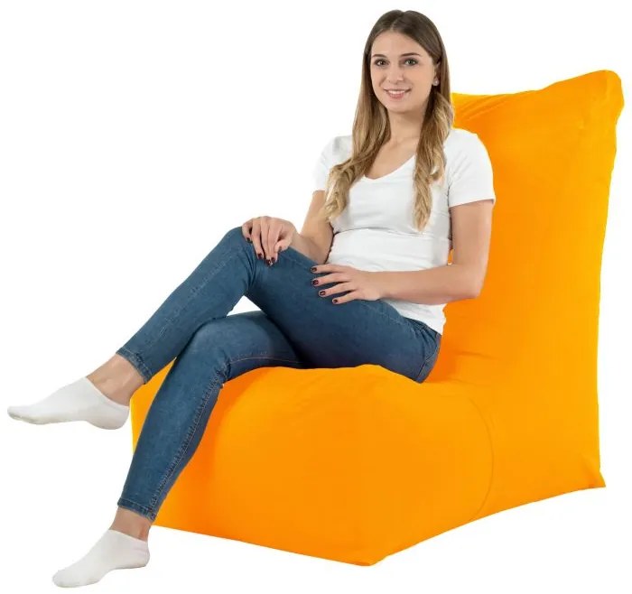 Sedací vak DISTINTO Nylon vodeodolný Farba: 5. Oranžový