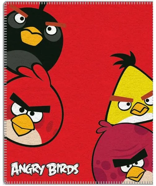 INTERMEDIC SK Deka Angry Birds Red 120x150 cm INTERMEDIC SK Deka Angry Birds Red 120x150 cm