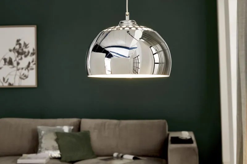 Závesné svietidlo Chrome Ball