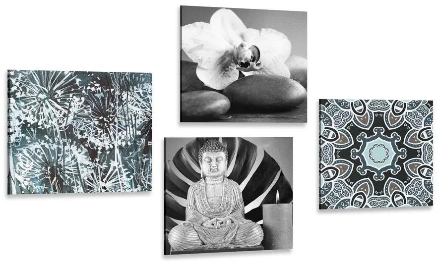 Set obrazov zaujímavá kombinácia Feng Shui