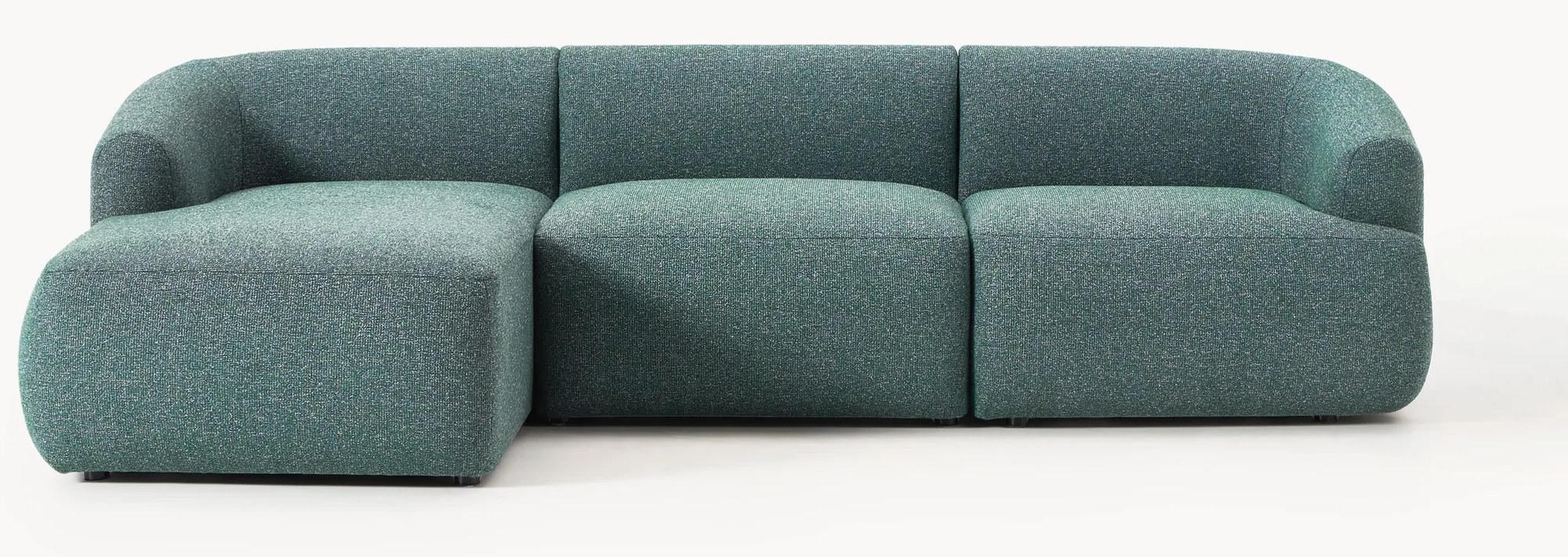 Modulárna buklé rohová pohovka Sofia (3-miestna)