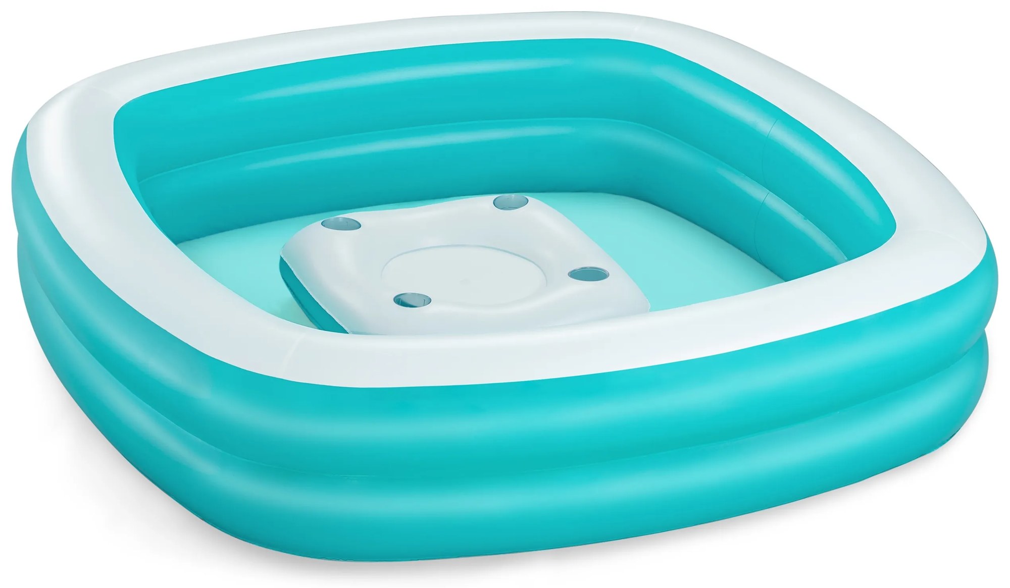 Detský bazén 218x218x48cm + plávajúci stôl BESTWAY 54446