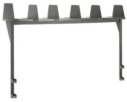 Vrchná polica CARGO, 1600x300 mm, vrátane priečok, 6 ks